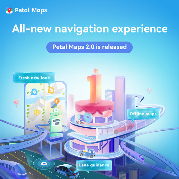 Petal Maps, the map and navigation app developed by Huawei Mobile Services (HMS), announced its latest version update with refreshed UI and new features include 'Lane Guidance' and 'Offline Maps' to enhance driving experience. Petal Maps, the map and navigation app developed by Huawei Mobile Services (HMS), announced its latest version update with refreshed UI and new features include 'Lane Guidance' and 'Offline Maps' to enhance driving experience.