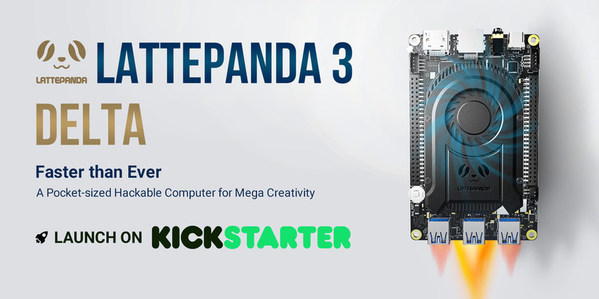 LattePanda 3 Delta now on Kickstarter! LattePanda 3 Delta now on Kickstarter!